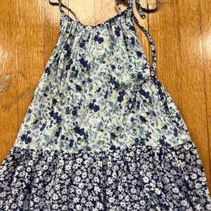 Floral Spaghetti Strap Dress